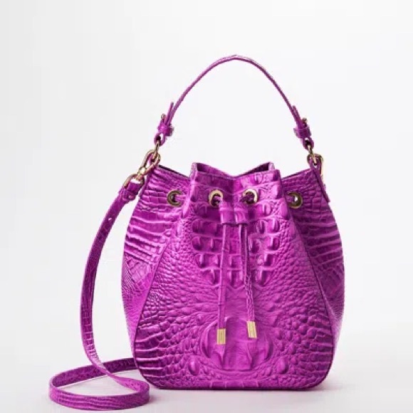 Brahmin Handbags - Brahmin Melinda Deep Fuschia Melbourne NWT